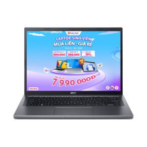 Laptop Acer Aspire A514 56P 35X7 NX.KHRSV.001 (Core i3 1315U/ 8GB/ 512GB SSD/ Intel UHD Graphics/ 14.0inch WUXGA/ Windows 11 Home/ Gray/ Vỏ nhôm/ 1 Year)