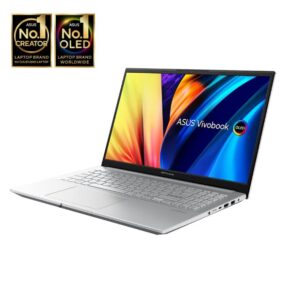 Laptop Asus Vivobook Pro M6500QC-MA002W (Ryzen 5 5600H/ 16GB/ 512GB SSD/ Nvidia GeForce RTX 3050 4Gb GDDR6/ 15.6inch 2.8K/ Windows 11 Home/ Silver/ Vỏ nhôm)